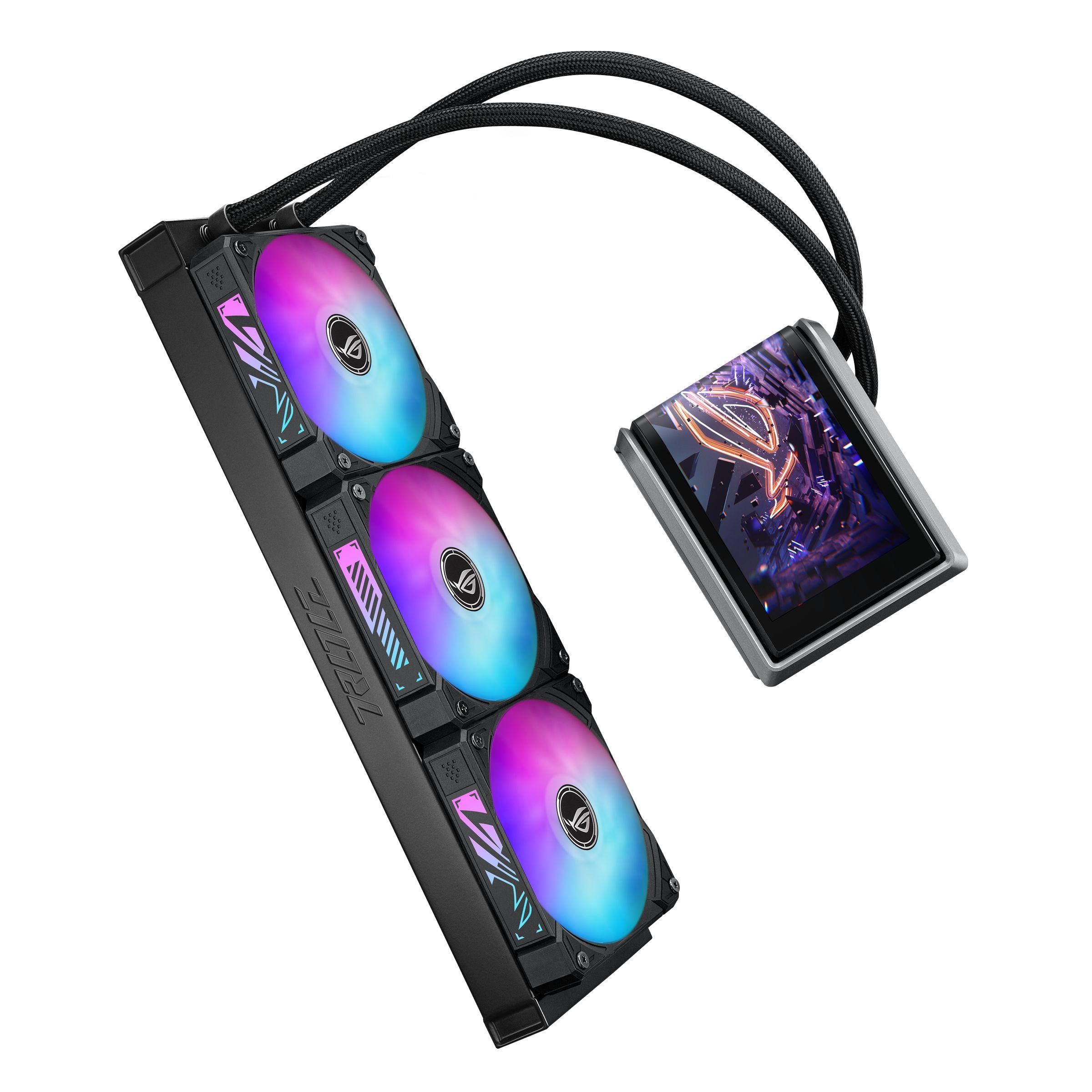 Refrigeração Líquida AIO ASUS ROG RYUO IV 360 ARGB (360 mm - Ecrã AMOLED 6,67" - Preto), miniatura 10