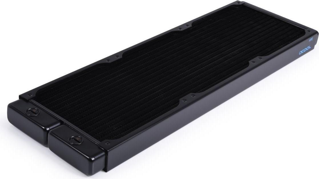 Radiador para Refrigeração Líquida ALPHACOOL NexXxoS HPE-30 Full Copper 420mm (30mm - Preto)