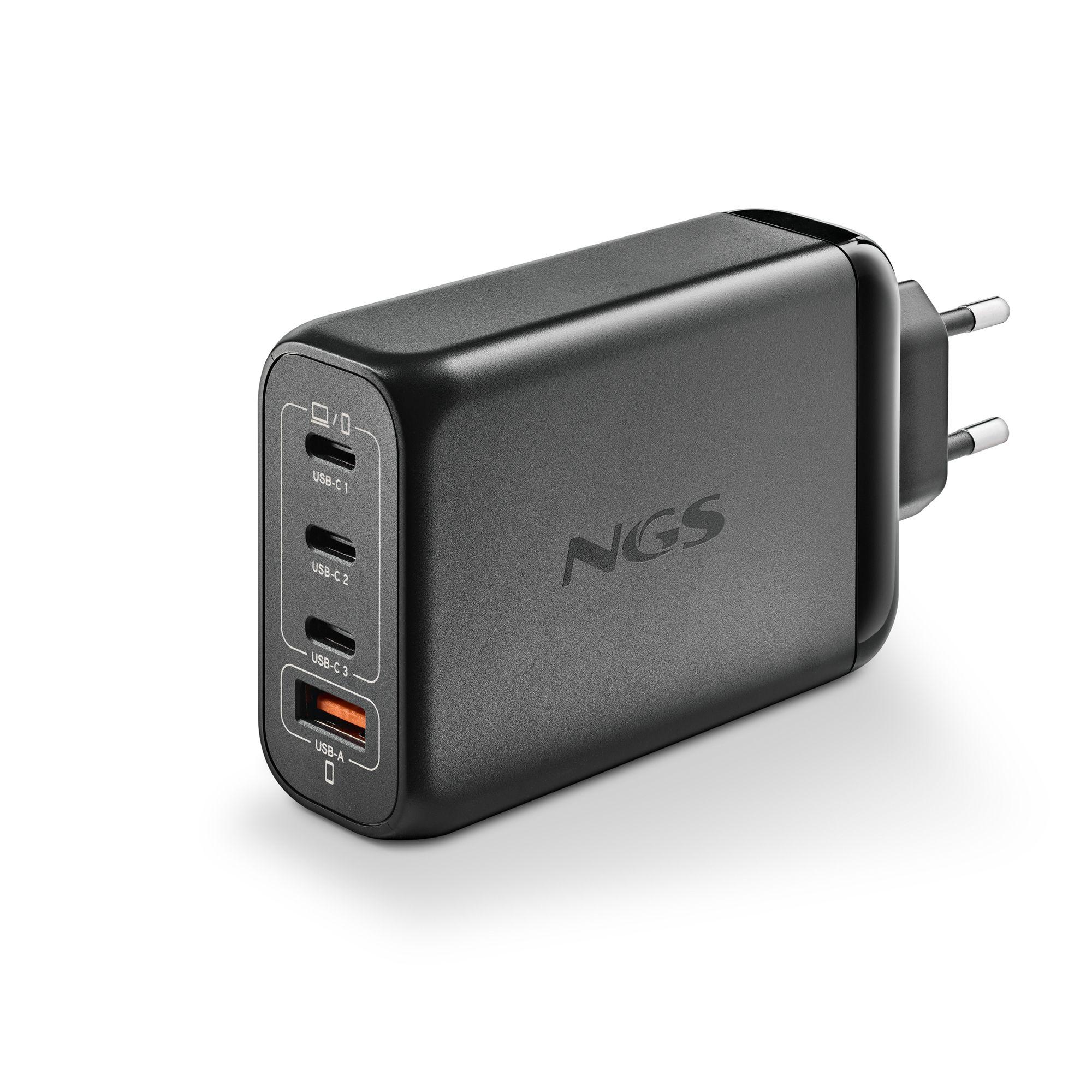 Carregador de Parede NGS BUD140W (Universal - Tipo F - Preto), miniatura 3