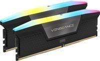 Memória RAM CORSAIR Vengeance RGB CMH64GX5M2B6000C30 (6000 MHz - 64 GB - DIMM)