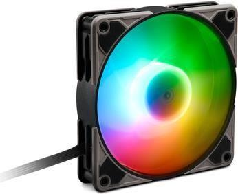 Ventoinha SHARKOON SilentStorm 120 PWM RGB (Multicor - 1,8 W - Transparente)