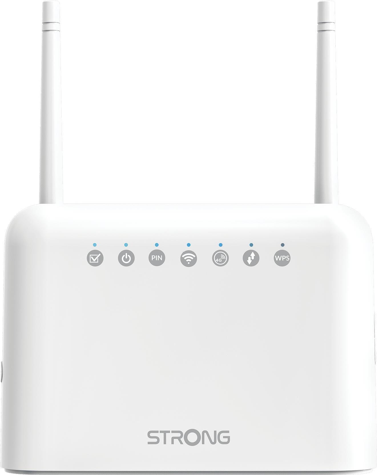 Router 4G STRONG 4GROUTER350 (300 Mbit/s - 2,4 GHz - Fast Ethernet - Branco)