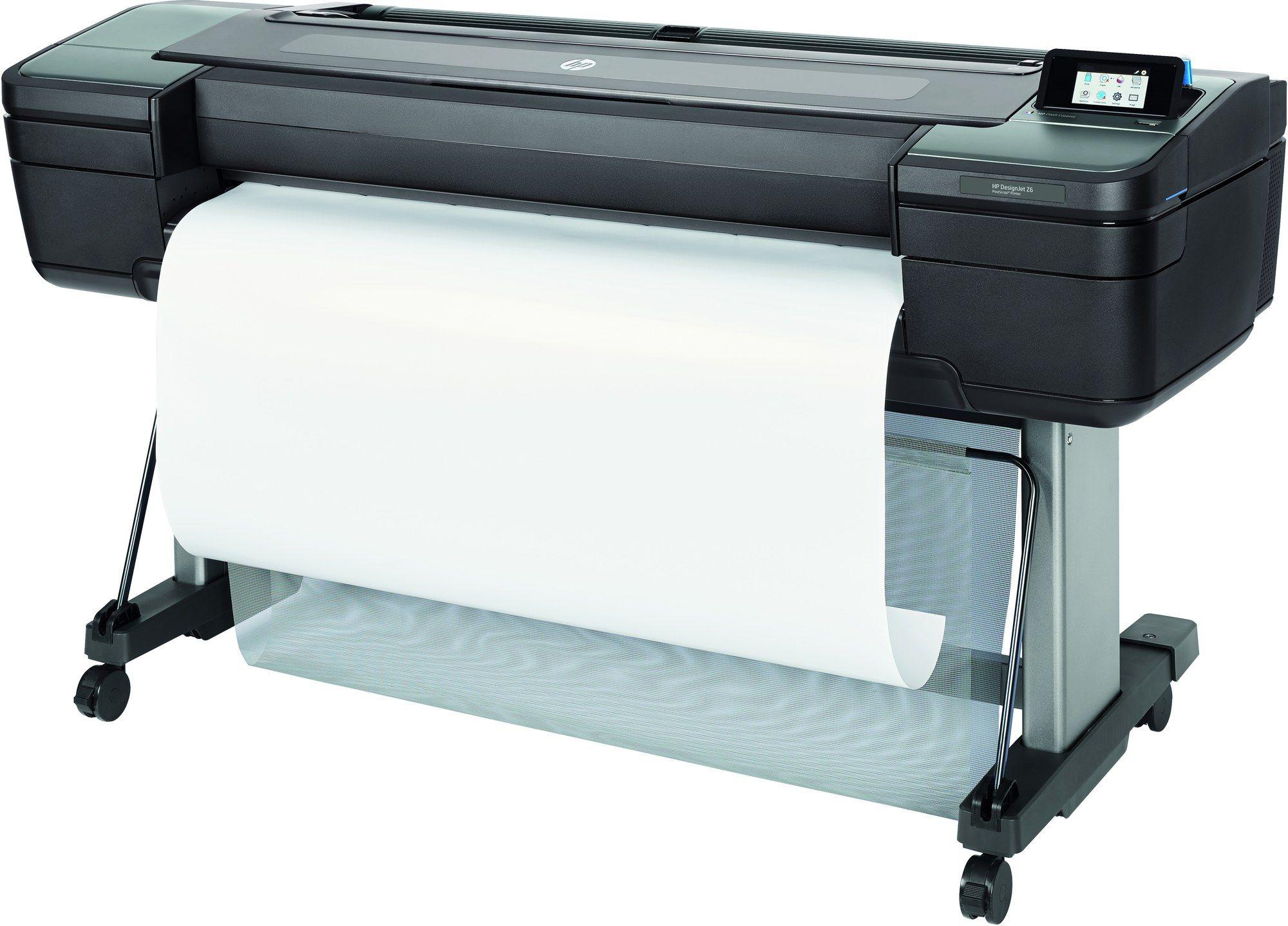 Impressora de Grande Formato HP DesignJet Z6 PostScript T8W15A#B19 (Windows e Mac - USB Type A - Cinzento), miniatura 8