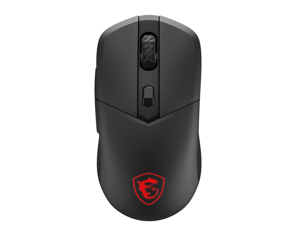Rato MSI Versa 300 Elite Wireless (Mão direita - 26000 DPI - Ótico - Preto)