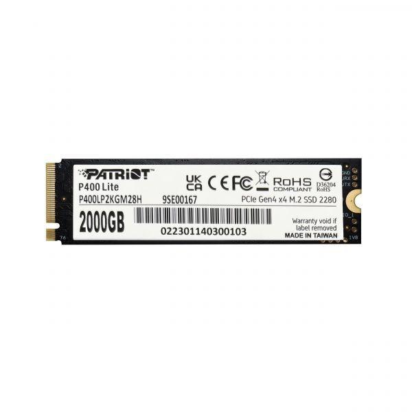 SSD PATRIOT P400 Lite 2TB (2 TB - PCI Express 4.0 - 3500 MB/s) — miniatura 5