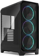 Caixa PC FRACTAL DESIGN Meshify 3 RGB TG Light Tint (2,5" - Aço, vidro temperado - RGB multicolorida - Preto)