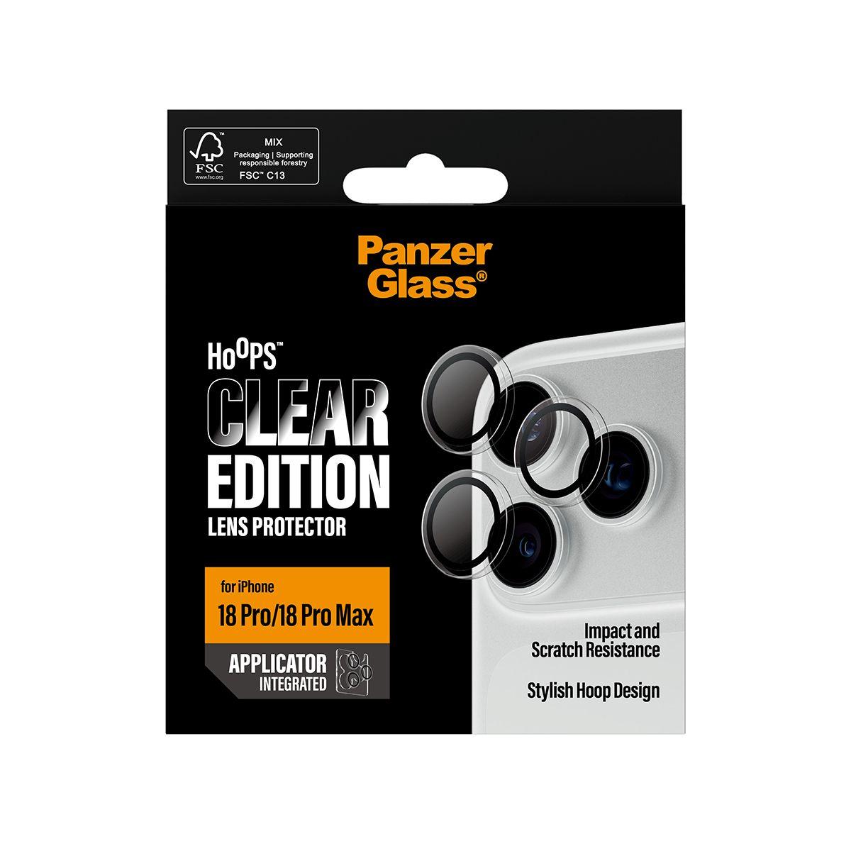 Protetor de Lentes de Câmara PANZERGLASS Hoops (Silicone - Transparente), miniatura 3