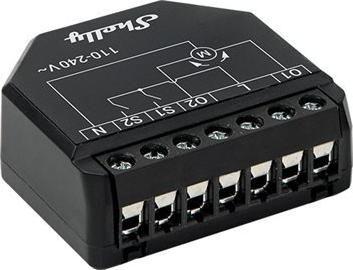 Módulo Controlador de Estores SHELLY Shutter WLAN (Preto)