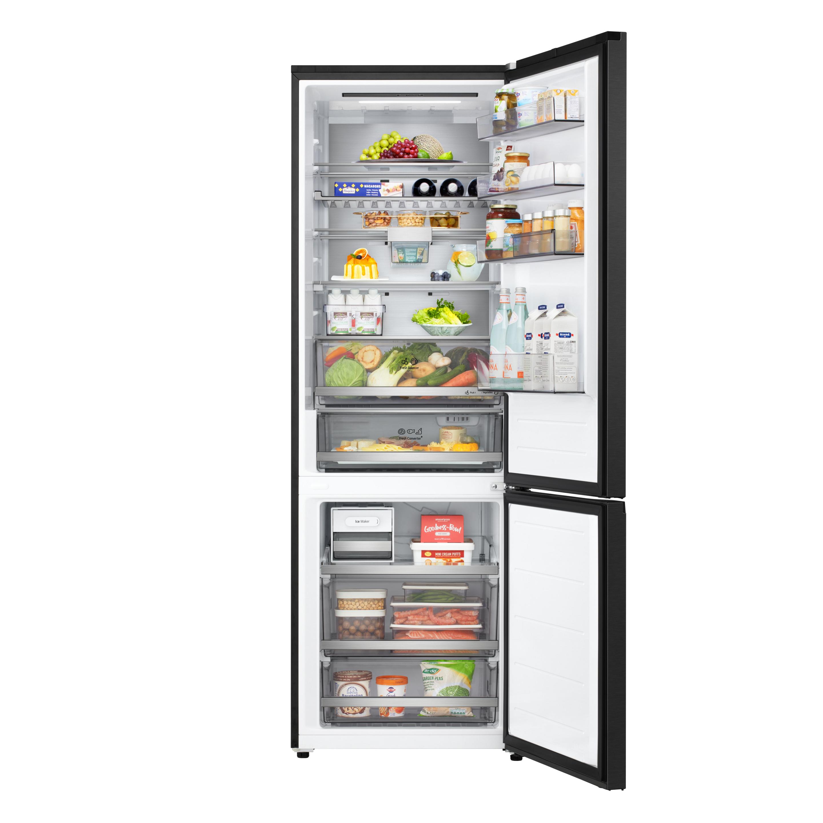 Frigorífico Combinado Independente LG GBBW726CEV (465 l - 203x69,7x70,4 cm - 70 cm - Preto) — miniatura 2