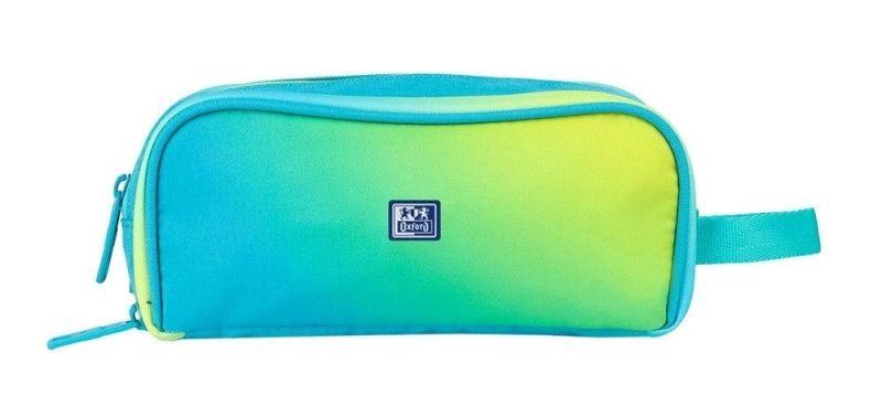 Estojo Triplo OXFORD Gradient (Material reciclado - Verde Lima)
