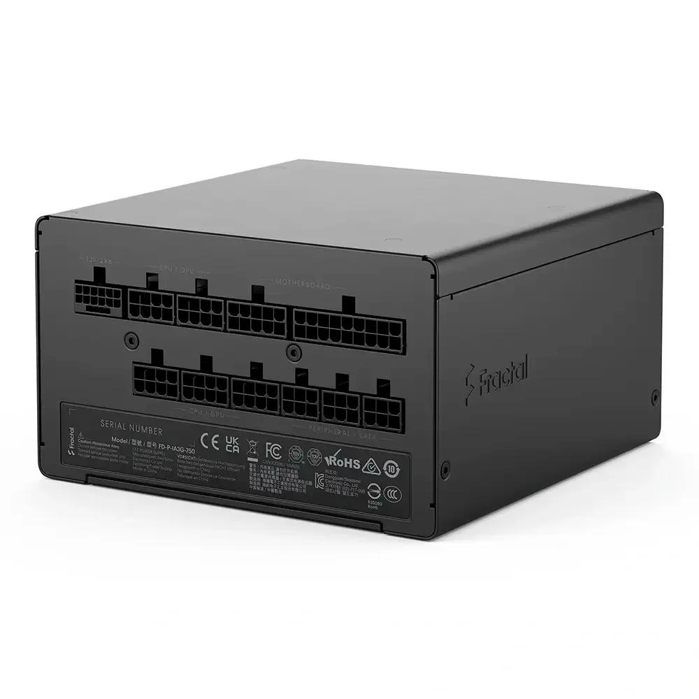 Fonte de Alimentação FRACTAL DESIGN Ion 3 Gold 750W (ATX - 750 W - 80 PLUS Gold - Preto), miniatura 2