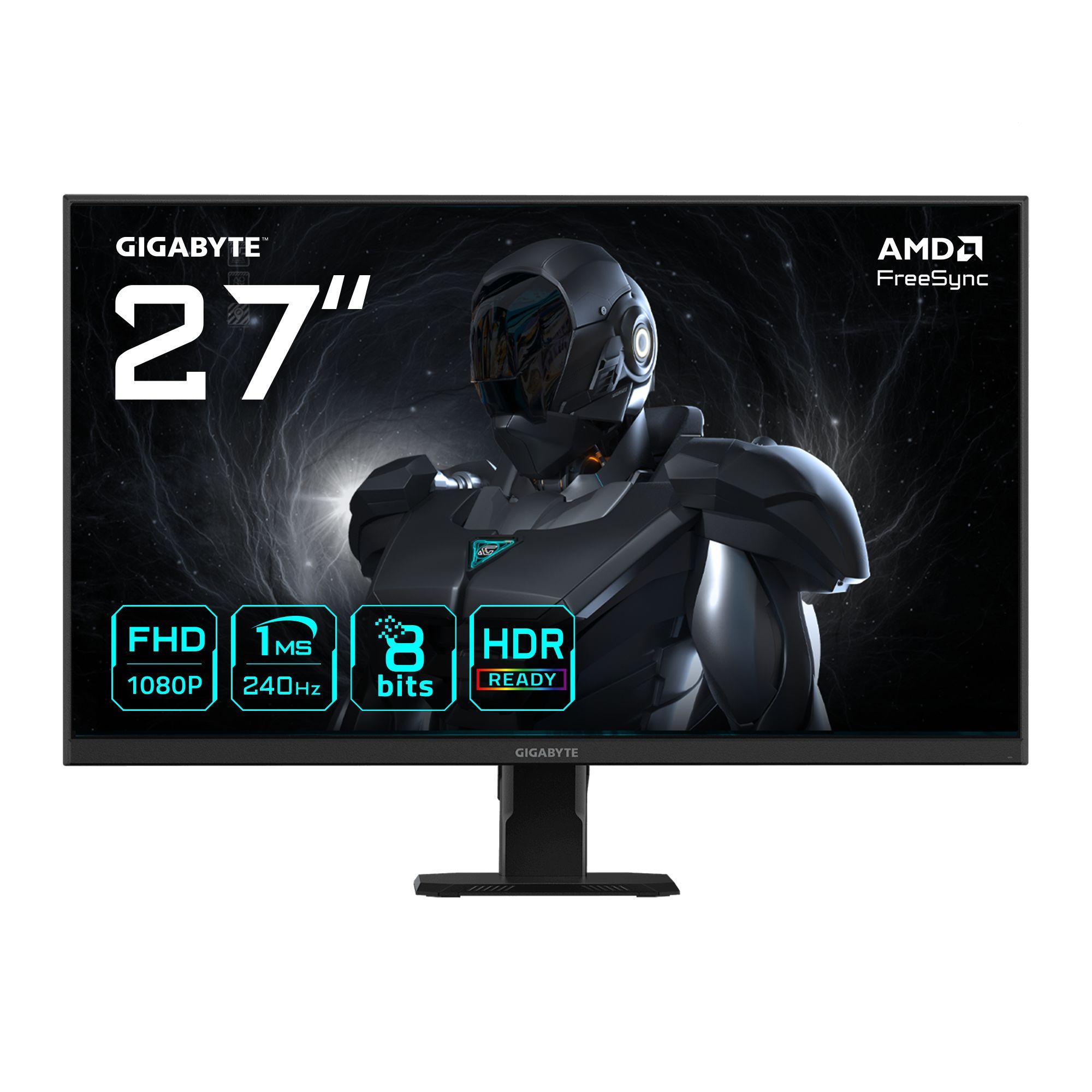 Monitor GIGABYTE GS27F2 (27" - SS-IPS - 240 Hz - Preto)