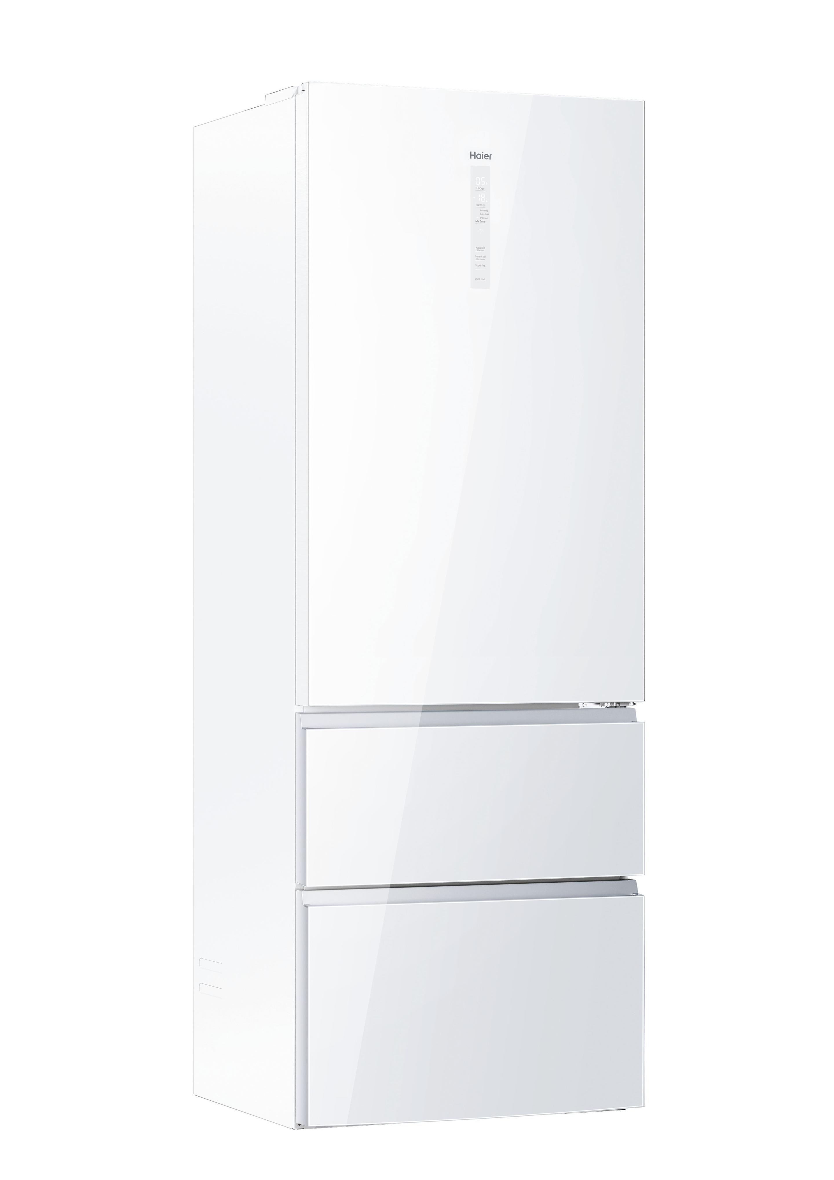Frigorífico Combinado Independente HAIER HTW7720DNGW (483 l - 200,6x70x67,5 cm - 70 cm - Branco) — miniatura 3
