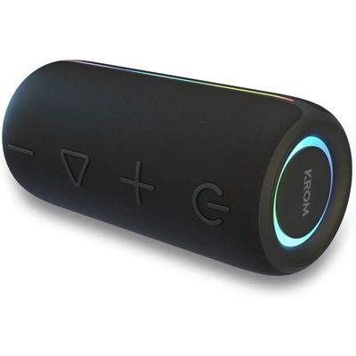 Coluna Portátil KROM Jammin (20 W - Com fios e sem fios - Preto)