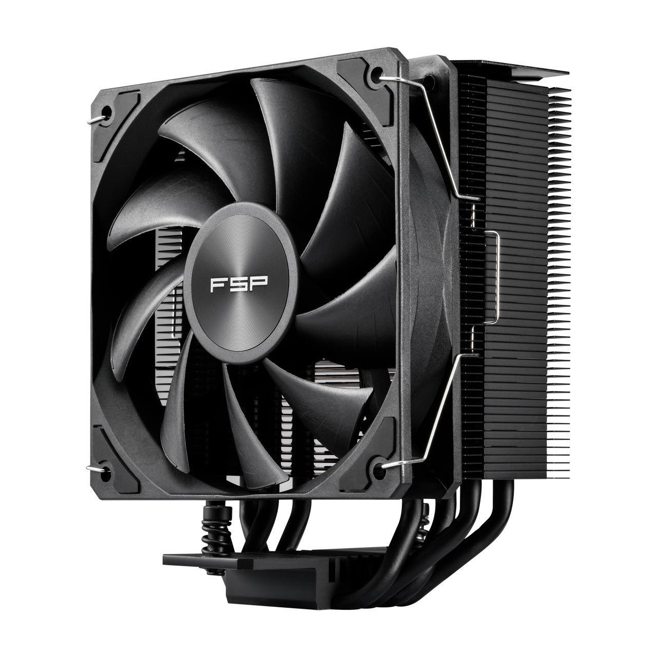 Cooler de CPU FSP NP5-B (12 cm - 1600 RPM - 15,1 cm - Preto) — miniatura 3