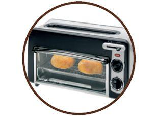 Torradeira TEFAL TL600830 (1300 W - 2 fatias - Altura 14 cm - Alumínio e Preto) — miniatura 4