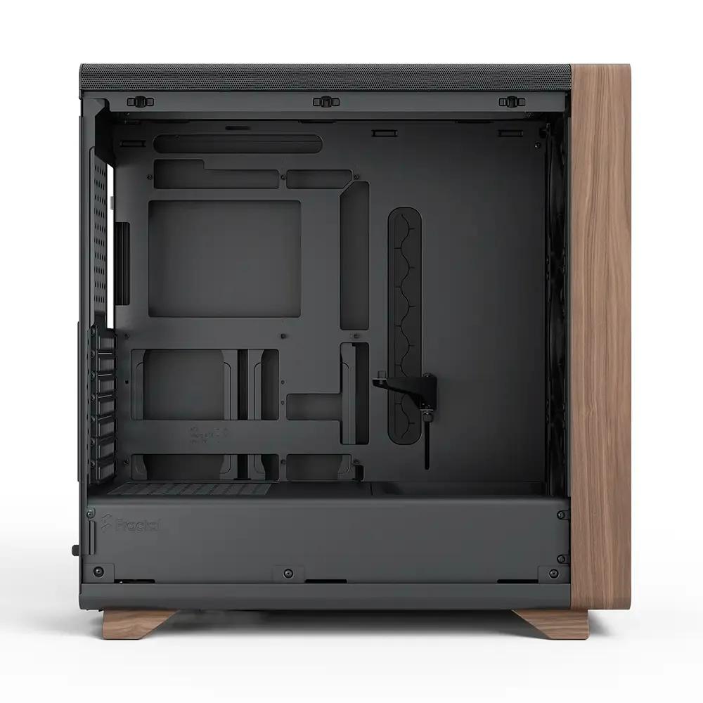 Caixa de Computador FRACTAL DESIGN Summit Black TG Light Tint (Midi Tower - Aço e madeira - 17,3 cm - Preto/Madeira) — miniatura 5