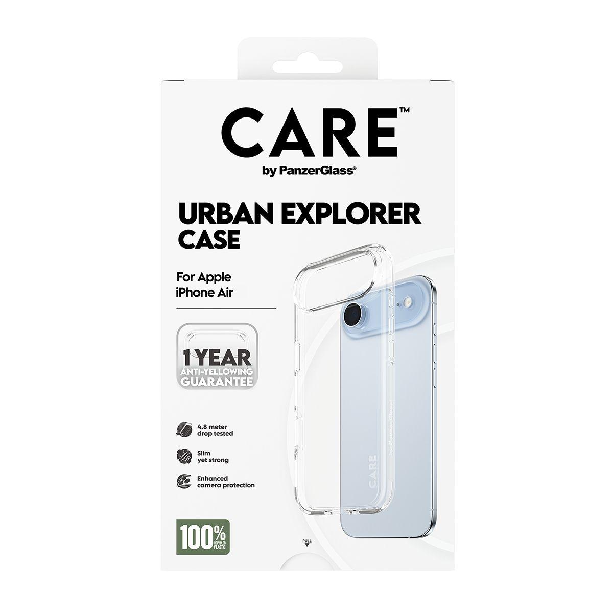 Capa PANZERGLASS CARE by Urban Explorer Case (Apple iPhone Air - Apple - Transparente), miniatura 3
