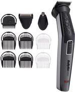 Aparador de Barba Multifunções BABYLISS MT727E (Carbon Titanium - Preto e Prateado)