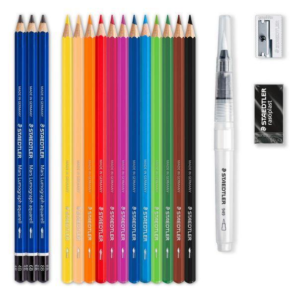 Conjunto de Lápis de Aguarela STAEDTLER 146 10C (18 Peças), miniatura 2