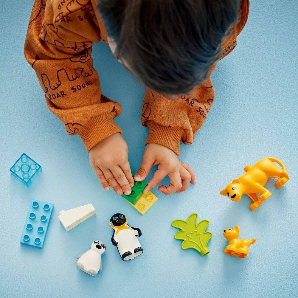 LEGO 10442 Duplo Famílias de Animais Selvagens: Pinguins e Leões (2+ anos - 10 peças), miniatura 5