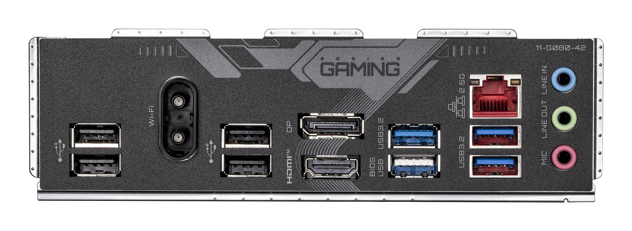 Motherboard GIGABYTE B760M GAMING X WIFI6E GEN5 (LGA 1700 - micro ATX - Duplo canal - Castanho escuro), miniatura 4