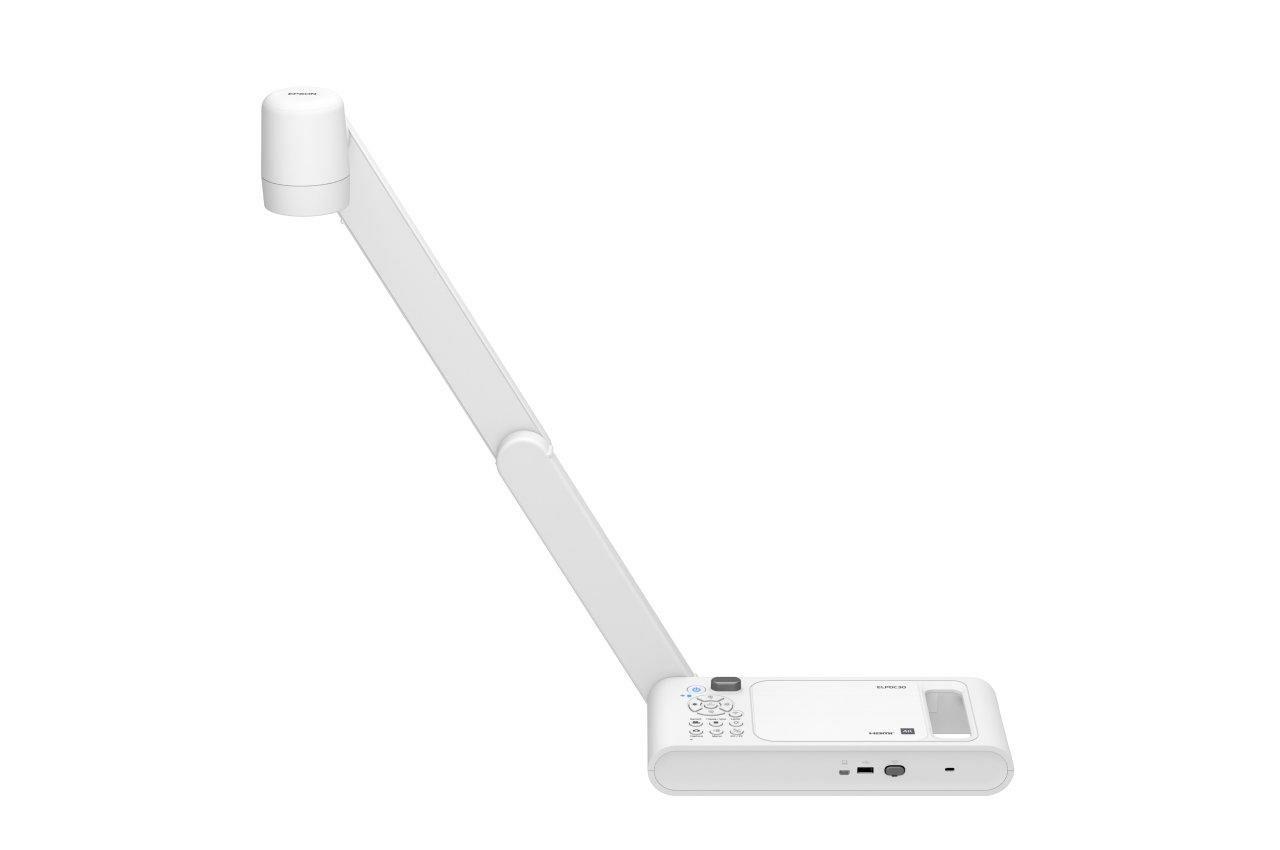 Câmara de Documentos EPSON ELPDC30 (LED - 9,6 W - USB, HDMI, Wi-Fi - Branco) — miniatura 4