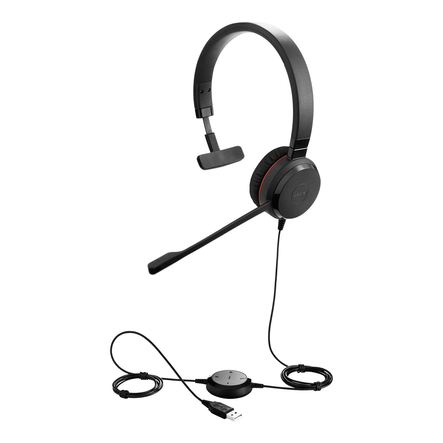 Headset JABRA Evolve 30 II UC Mono (Monofónico - Com fios - Supra-aural - Preto), miniatura 4