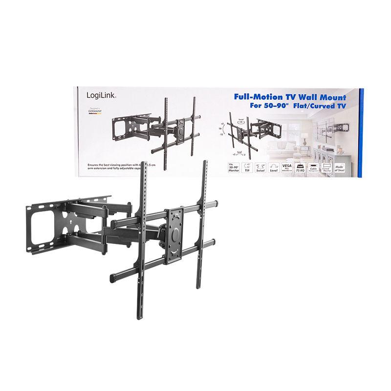 Suporte de Parede TV LOGILINK BP0151 (50-90" - VESA 800x600 - Preto), miniatura 9