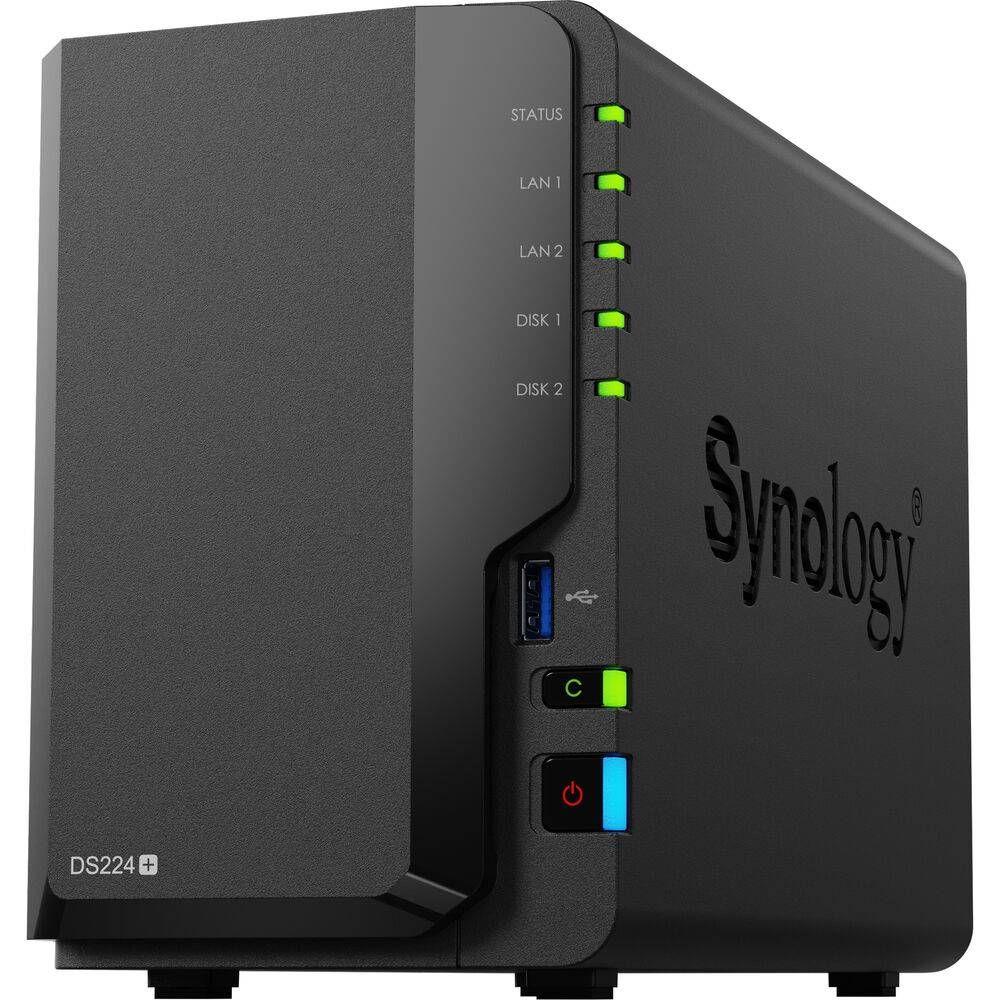 NAS SYNOLOGY DiskStation DS224+ (SATA - 2 GB - 2 baias - Preto) — miniatura 2
