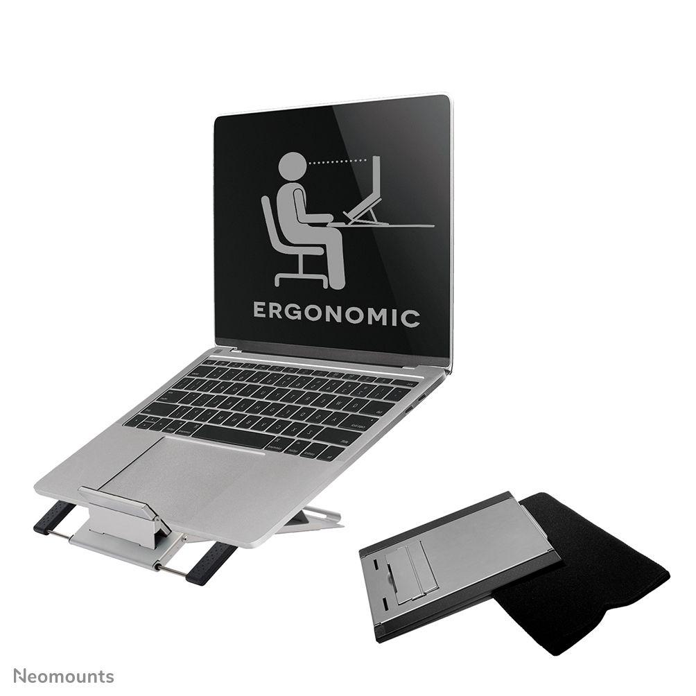 Braço para Portátil NEOMOUNTS NSLS100 (10–22" - Até 5 kg - Prateado), miniatura 6