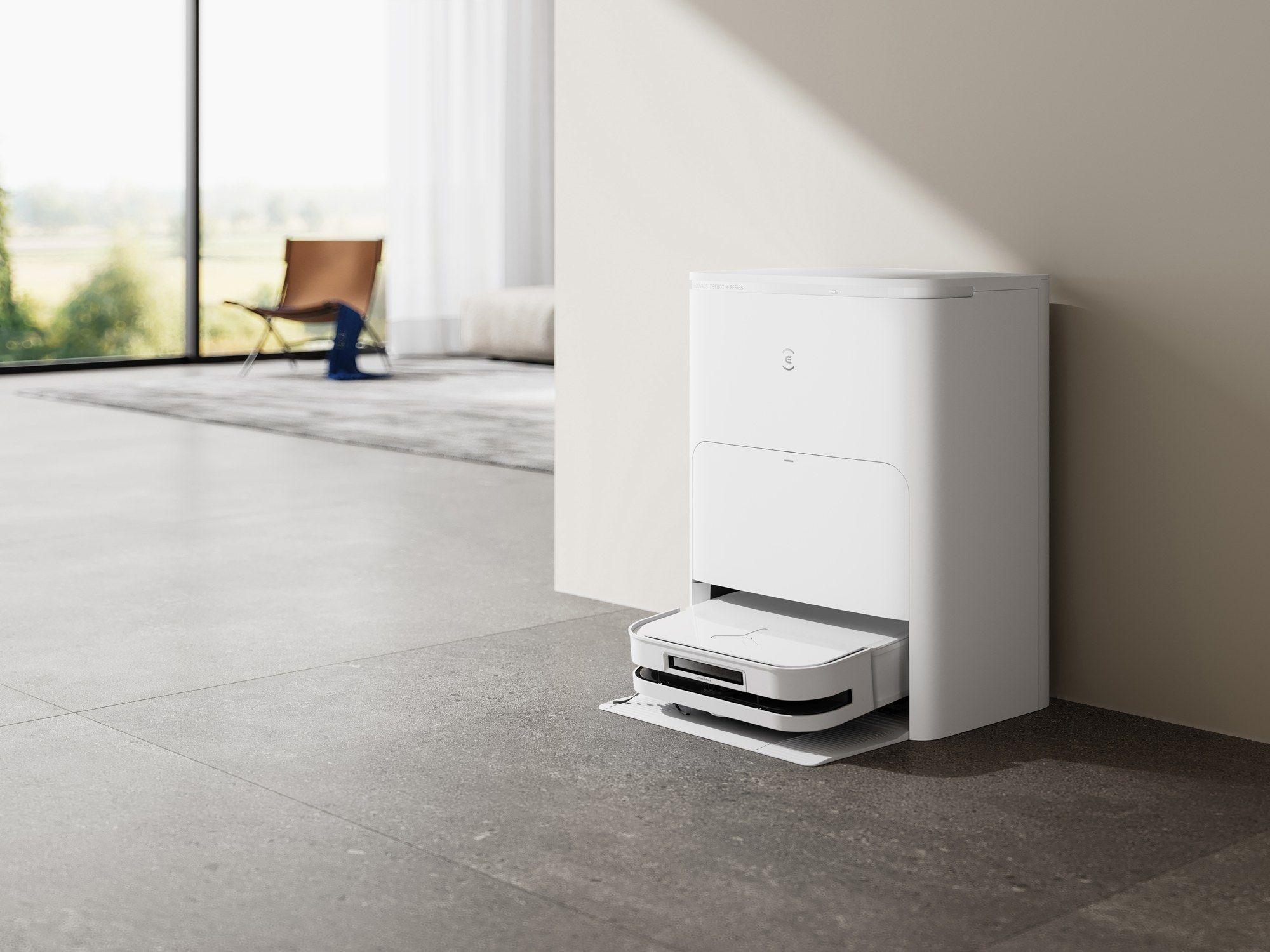 Robot Aspirador ECOVACS DEEBOT X5 OMNI (12,8 kPa - TrueDetect 3D 3.0 - 0,25 l - Branco), miniatura 9