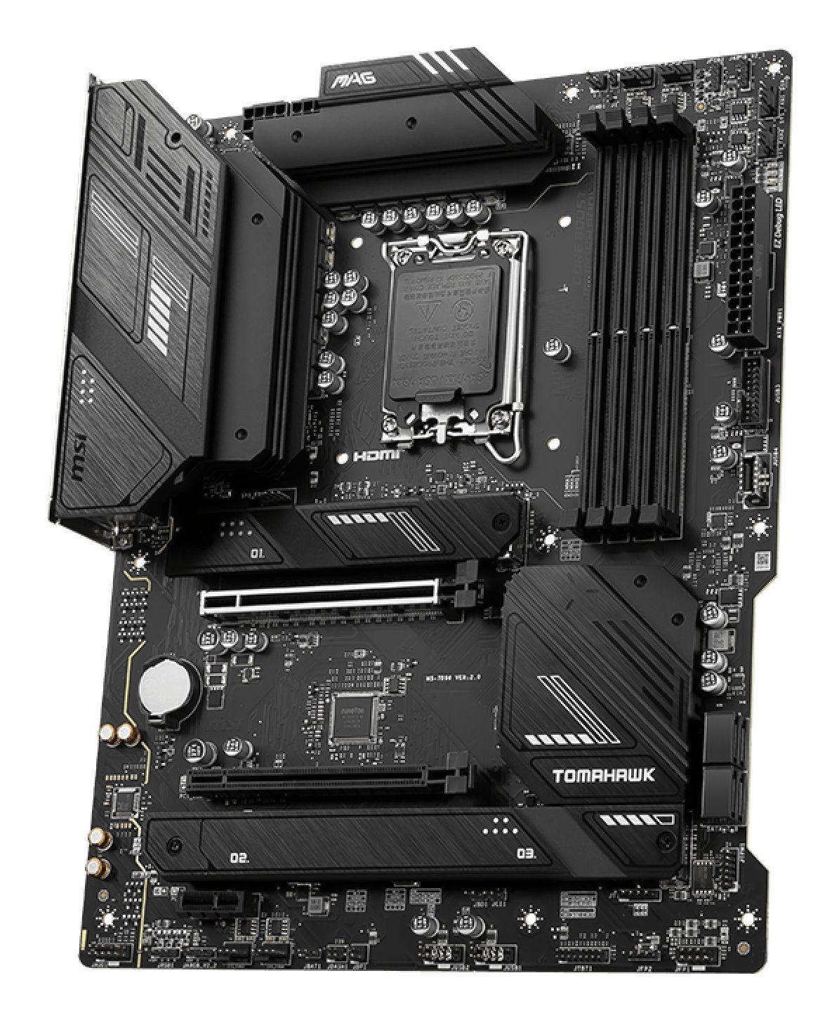 Motherboard MSI MAG B760 TOMAHAWK WIFI (LGA 1700 - ATX - Duplo canal - Preto), miniatura 3
