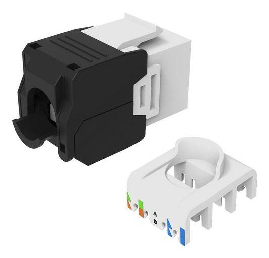 Conector Keystone EQUIP 769227 (LSA - RJ-45 - Cat6a - Branco) — miniatura 2