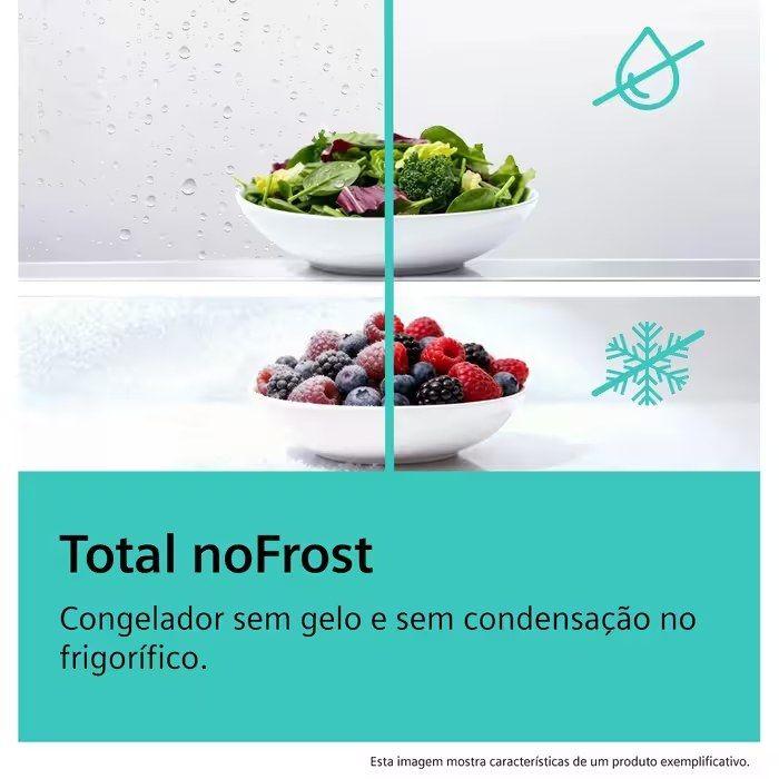 Frigorífico Combinado Independente SIEMENS KG39NVIAG (363 L - 203x60x66,5 cm - 203 cm - Aço Polido) — miniatura 5