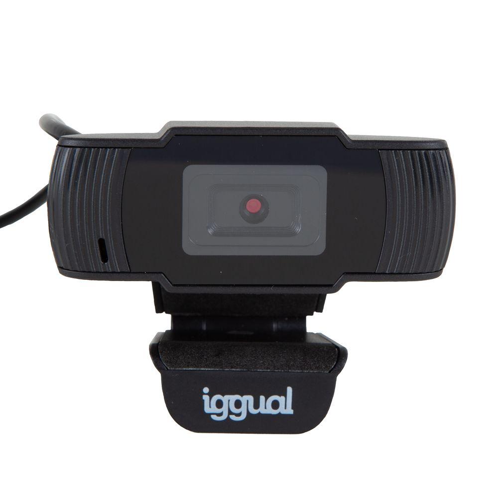 Webcam IGGUAL WC720 Basic View (1280 x 720 pixels - 30 fps - 720p - Preto), miniatura 2