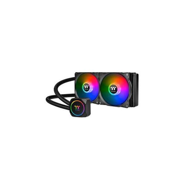 Refrigeração Líquida AIO THERMALTAKE TH240 ARGB Sync (2000 RPM - ARGB multicolorida - 4 pinos - Preto), miniatura 2