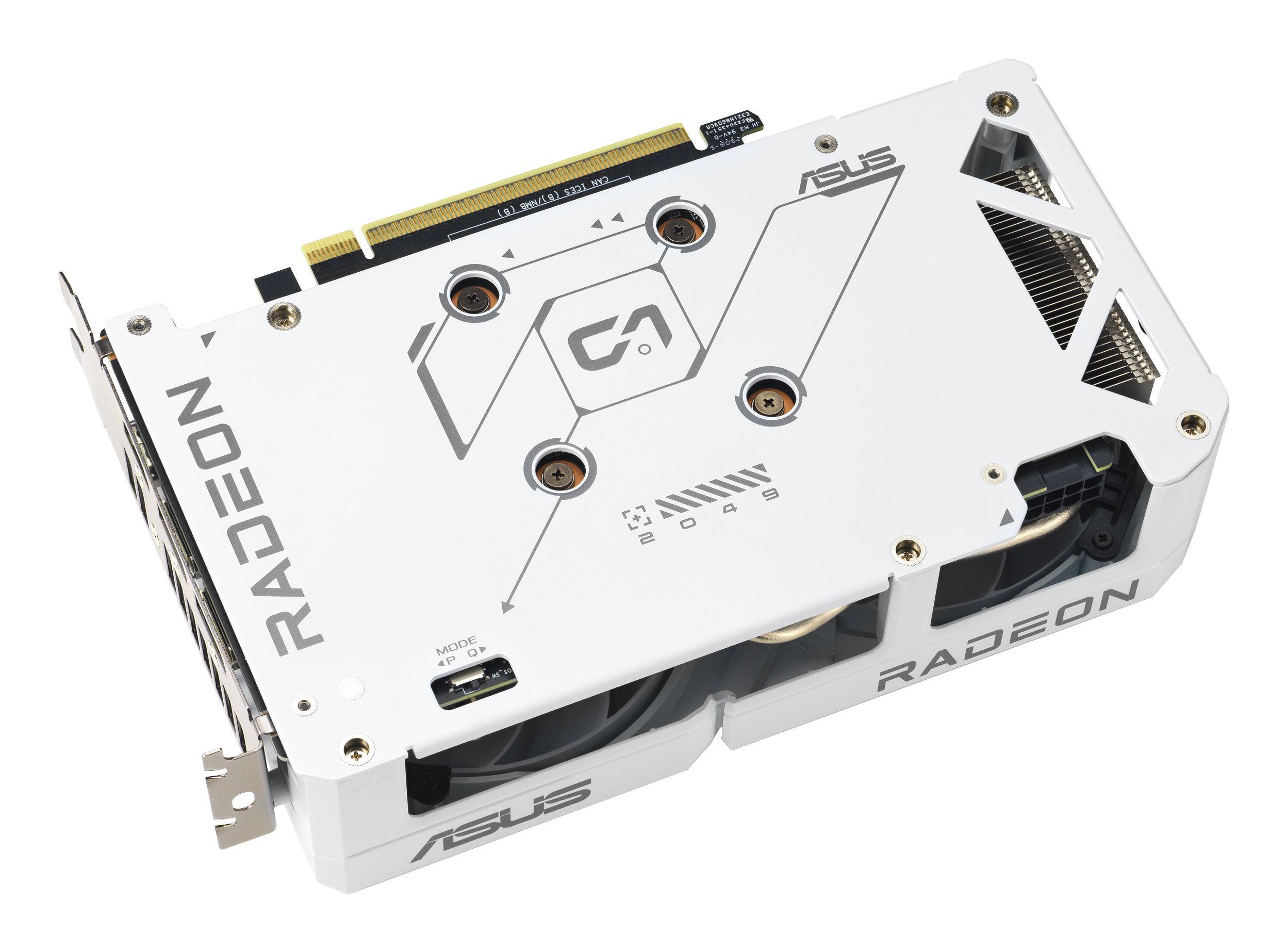Placa Gráfica ASUS Dual Radeon RX 9060 XT (Radeon RX 9060 XT - 20 Gbps - 16 GB - Branco) — miniatura 6