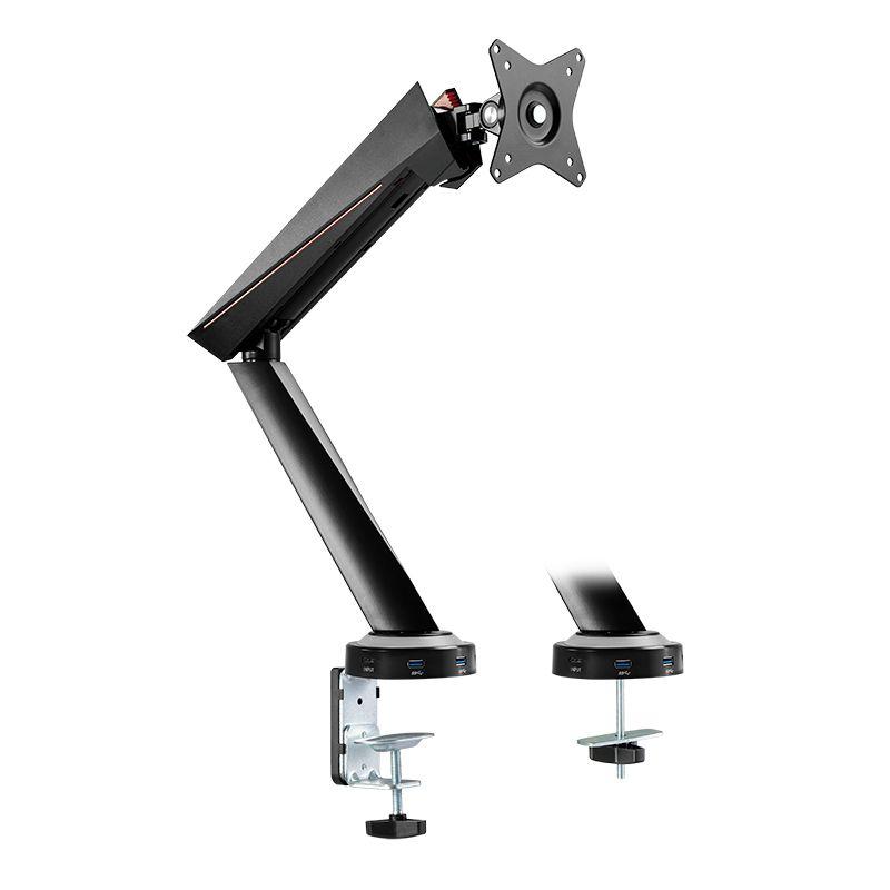 Suporte de Monitor LOGILINK BP0091 (17-32" - 8 kg - Preto e Vermelho)