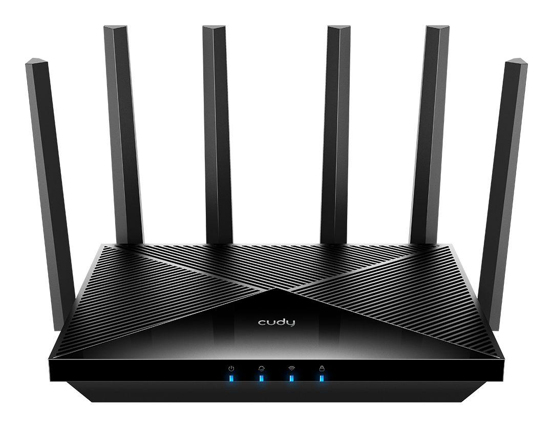 Router Mesh CUDY WR11000 (Wi-Fi 7 - 5765 Mbit/s - 2,5 Gigabit Ethernet - Preto)