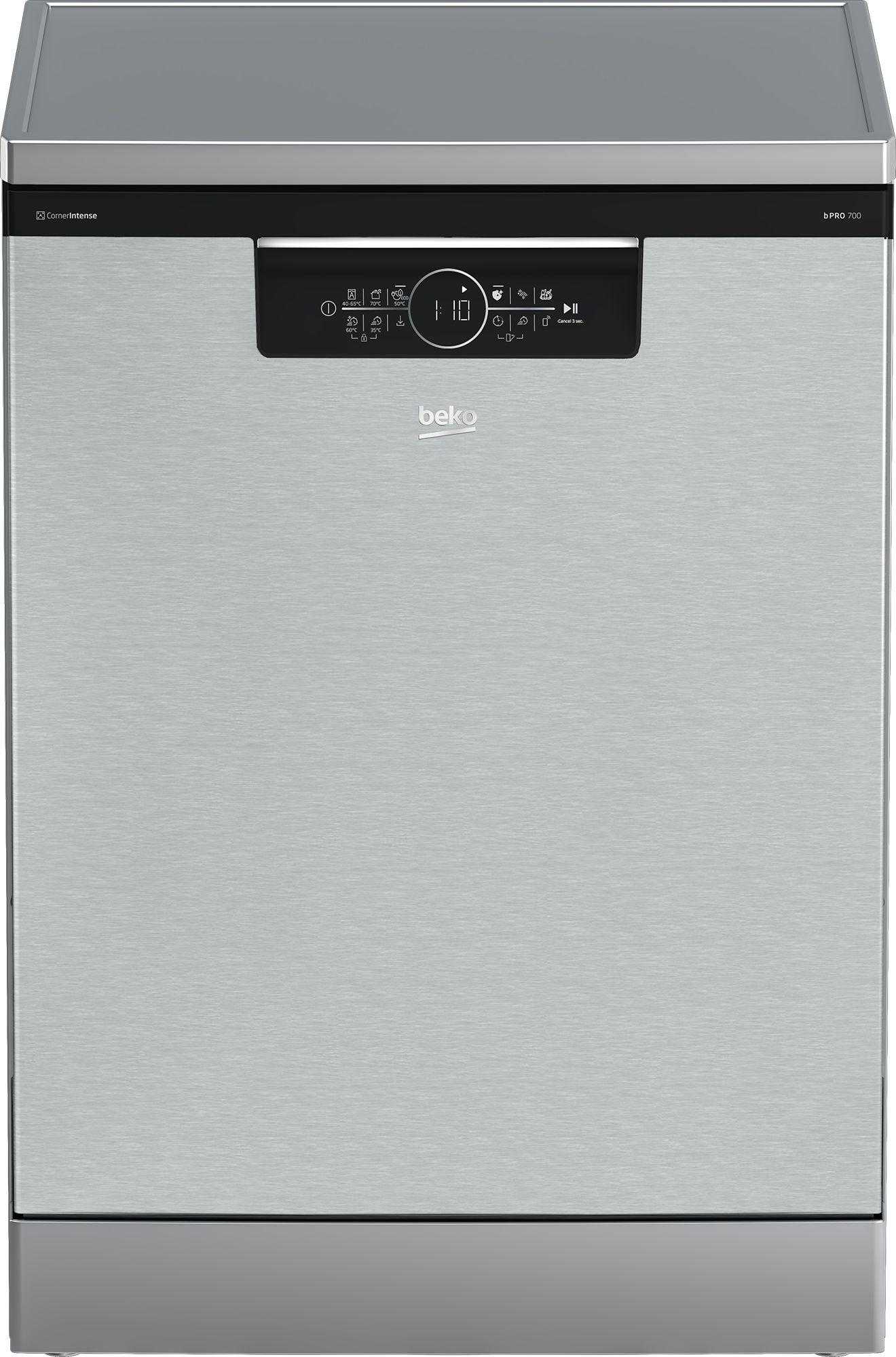 Máquina de Lavar Loiça Independente BEKO BDFN36560XC (15 talheres - B - 9,9 l - Inox)