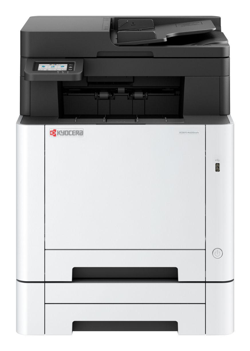 Impressora Multifuncional Laser KYOCERA ECOSYS MA2101cwfx (A4 - Impressão a cores - 300 folhas - Preto e Branco)