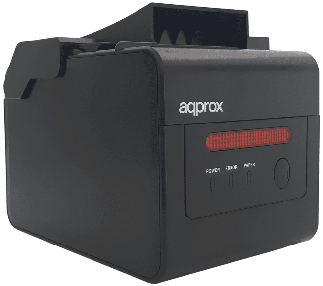 Impressora de Talões Térmica APPROX appPOS80WIFI+LAN (Com fios e sem fios - Preto) — miniatura 3