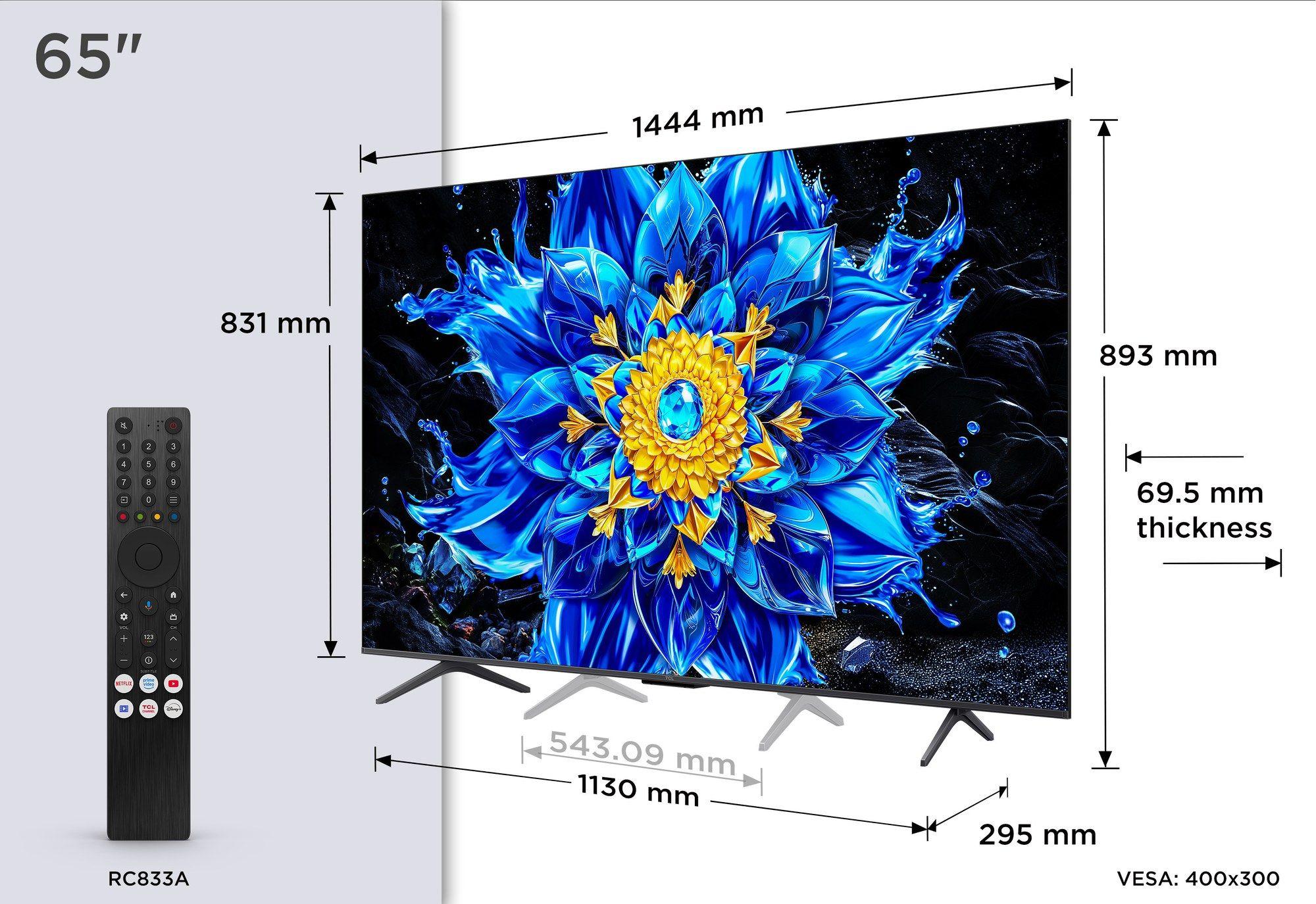 Televisão TCL TV 65P8L (65" - QD-Mini LED - 4K Ultra HD - Preto), miniatura 11