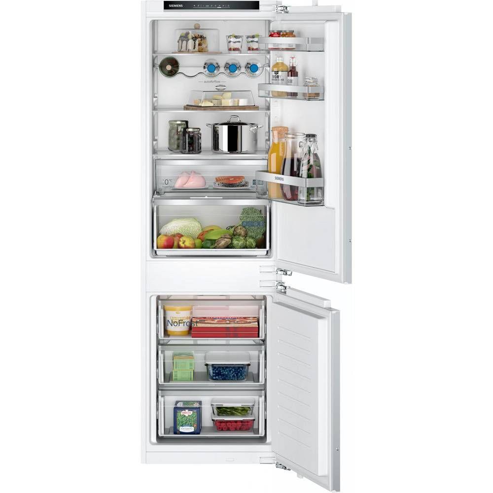 Frigorífico Combinado de Encastre SIEMENS KI86NHFE0 (260 l - 177,2x54,1x54,8 cm - 177 cm - Branco)
