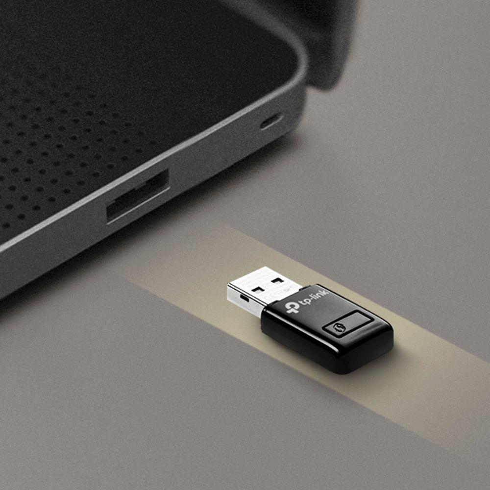 Adaptador USB Wi-Fi TP-LINK TL-WN823N (Wi-Fi 4 - 300 Mbit/s - Single-band - Preto) — miniatura 4