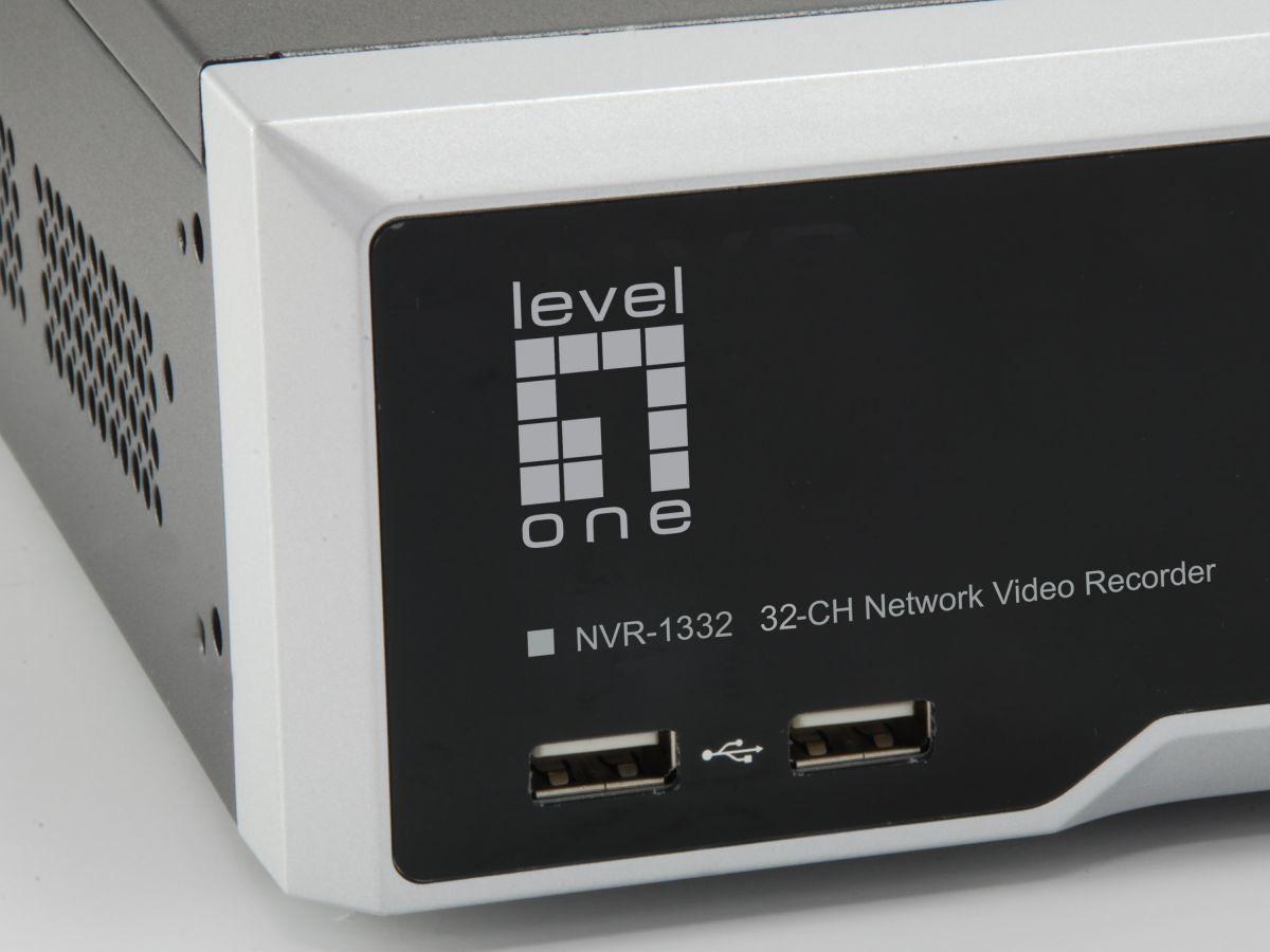 Gravador de Vídeo em Rede LEVELONE NVR-1332 (32 Canais - 4 HDD - Preto e Prateado), miniatura 2