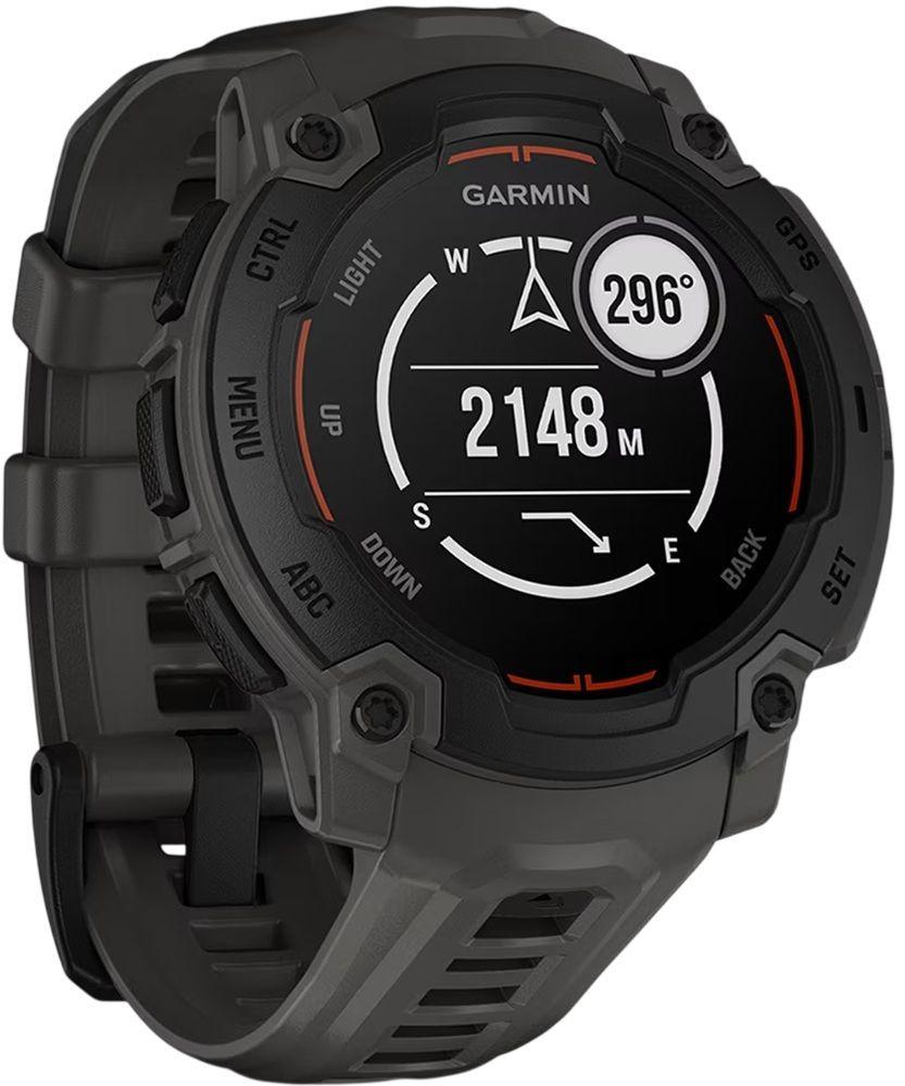 Smartwatch GARMIN Instinct E 45 mm (Redondo - Android, iOS - MIP - Preto/Carvão) — miniatura 3