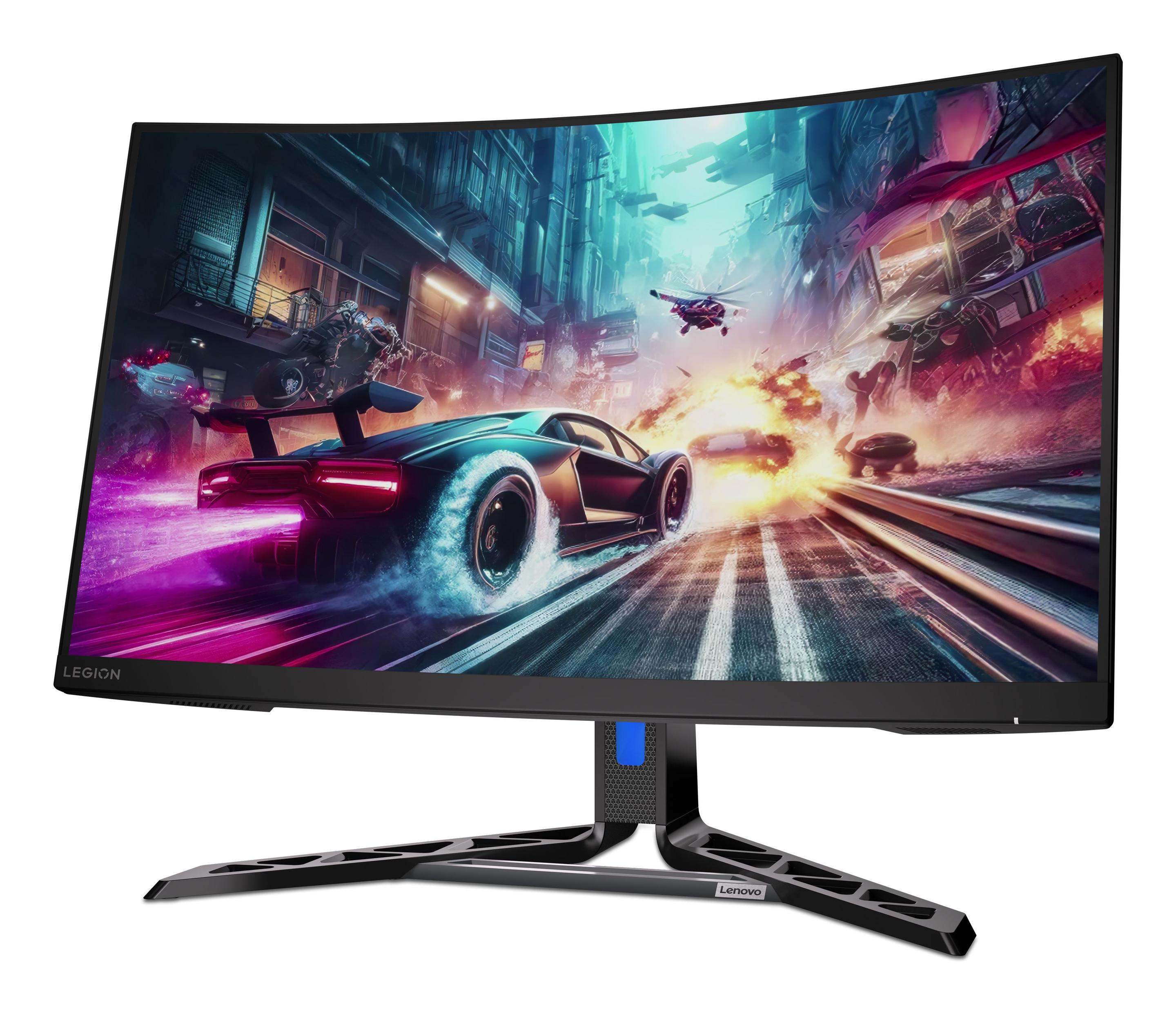 Monitor LENOVO Legion R32qc-30 (31,5" - VA - 180 Hz - Preto) — miniatura 2