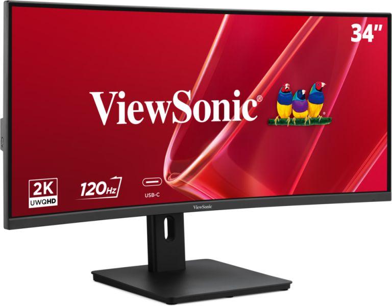 Monitor VIEWSONIC VA3420C-2 (34" - VA - 120 Hz - Preto) — miniatura 2